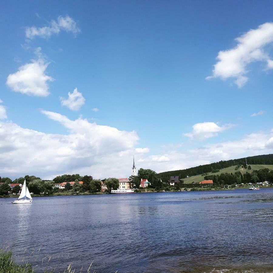 Apartmán Laura, Frymburk Exteriér fotografie